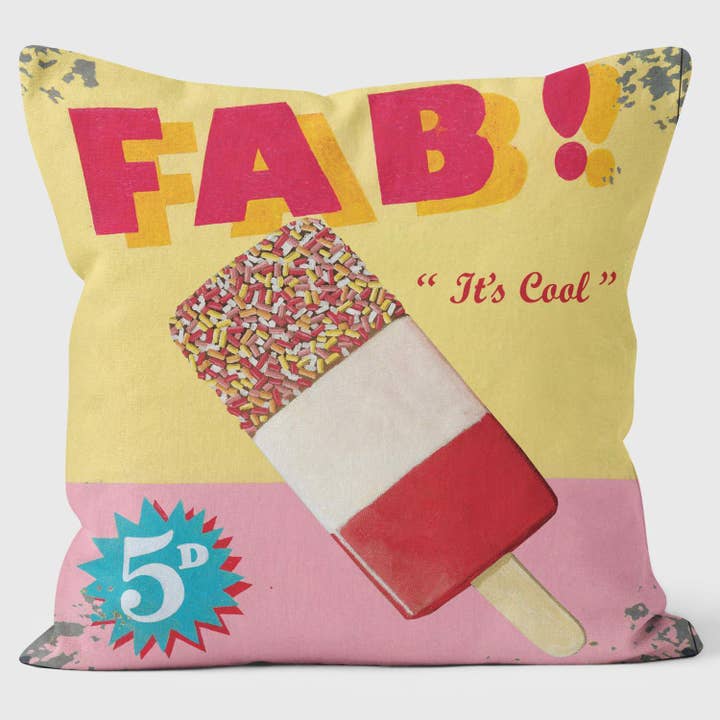 Fab Ice Lolly - Martin Wiscombe - Art Pude for engroshandel hos ART CUSHIONS