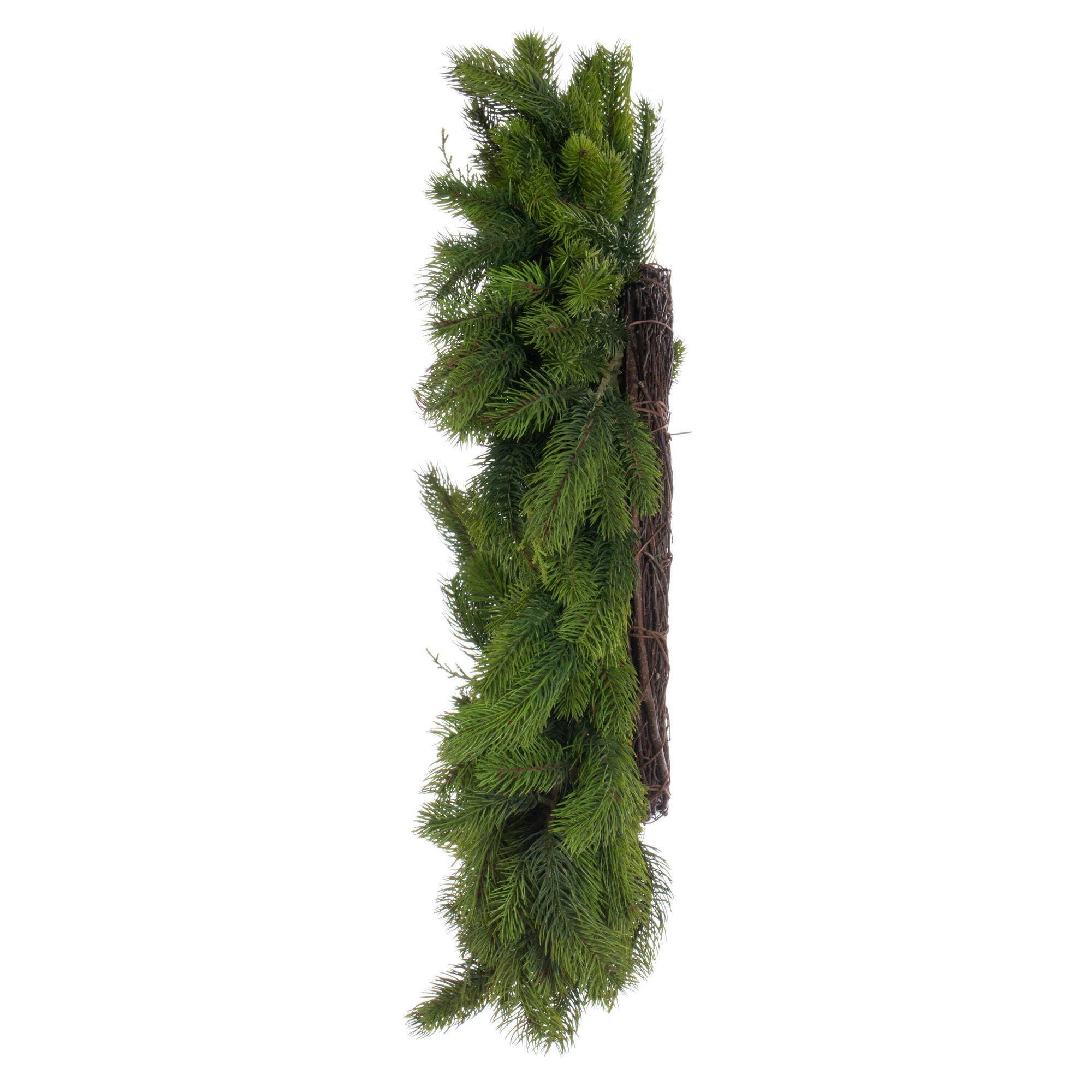 Green Vickerman 28" Holiday Pine Wreath with Cones for wholesale on Faire3