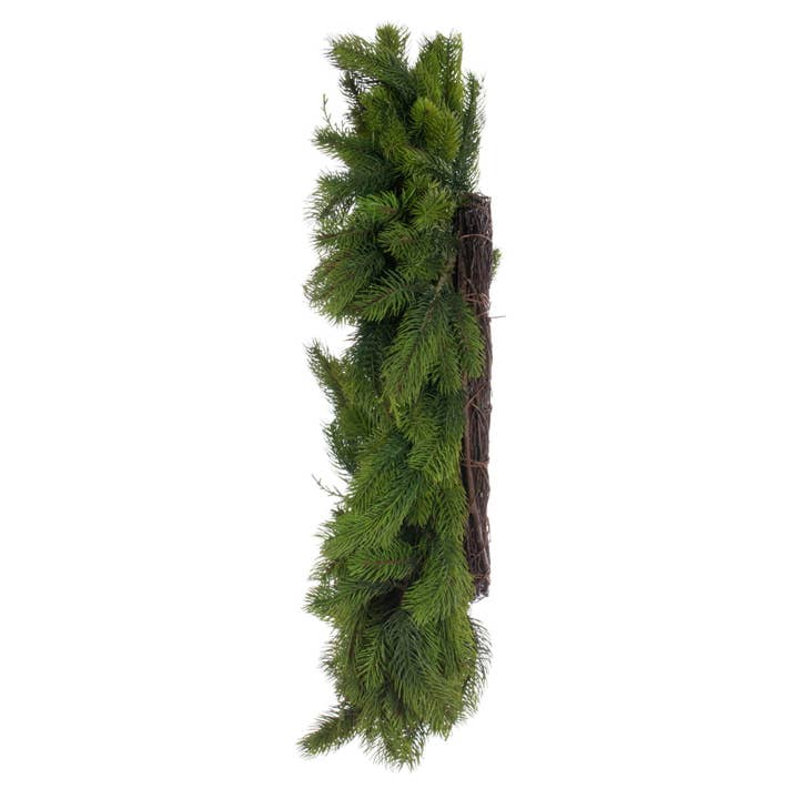 Green Vickerman 28" Holiday Pine Wreath with Cones for wholesale on Faire3