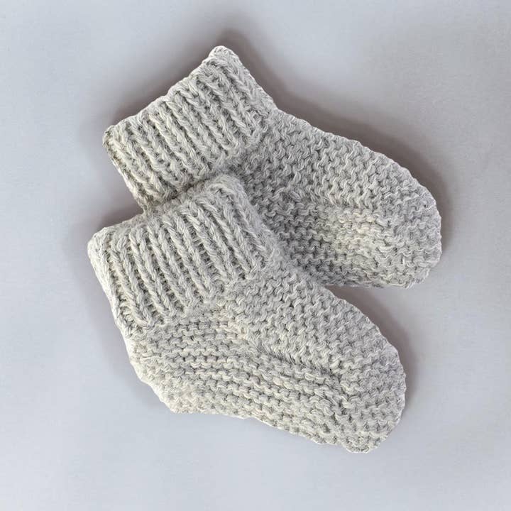 Awamaki - Wholesale Booties - Baby - Muku Knit Baby Booties1