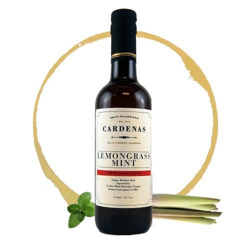 Cardenas Taproom - Wholesale Vinegar - Lemongrass Mint White Balsamic Vinegar0