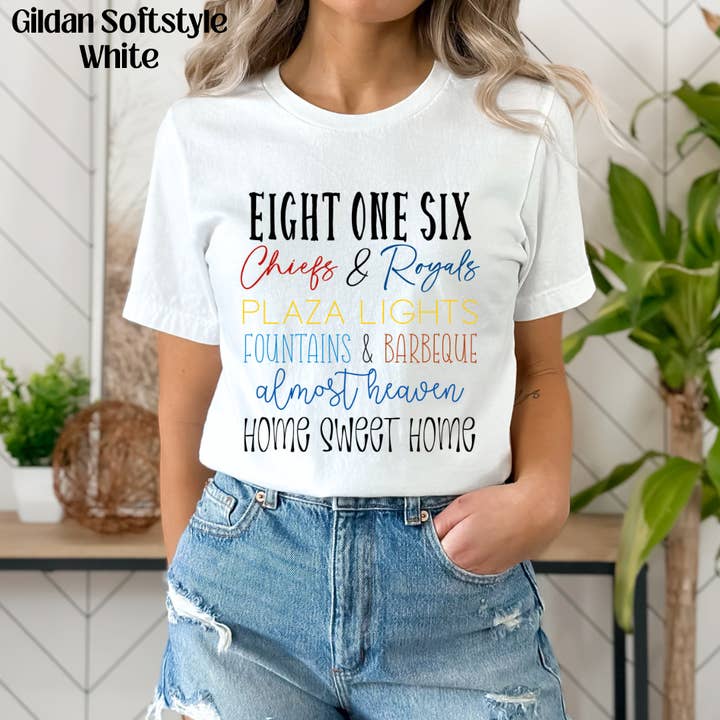 XO, Hannah - Wholesale Graphic Sweatshirt - Women's - Kansas City 816 Home Sweet Home