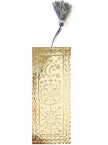 THE LITTLE PRESS - Wholesale Bookmark - Bookmark - Faux-Tin - Gold6