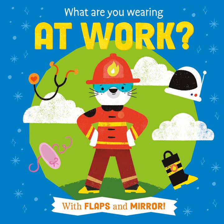 What Are You Wearing At Work? Children’s Lift-The-Flap Book for wholesale by Robert Frederick Ltd