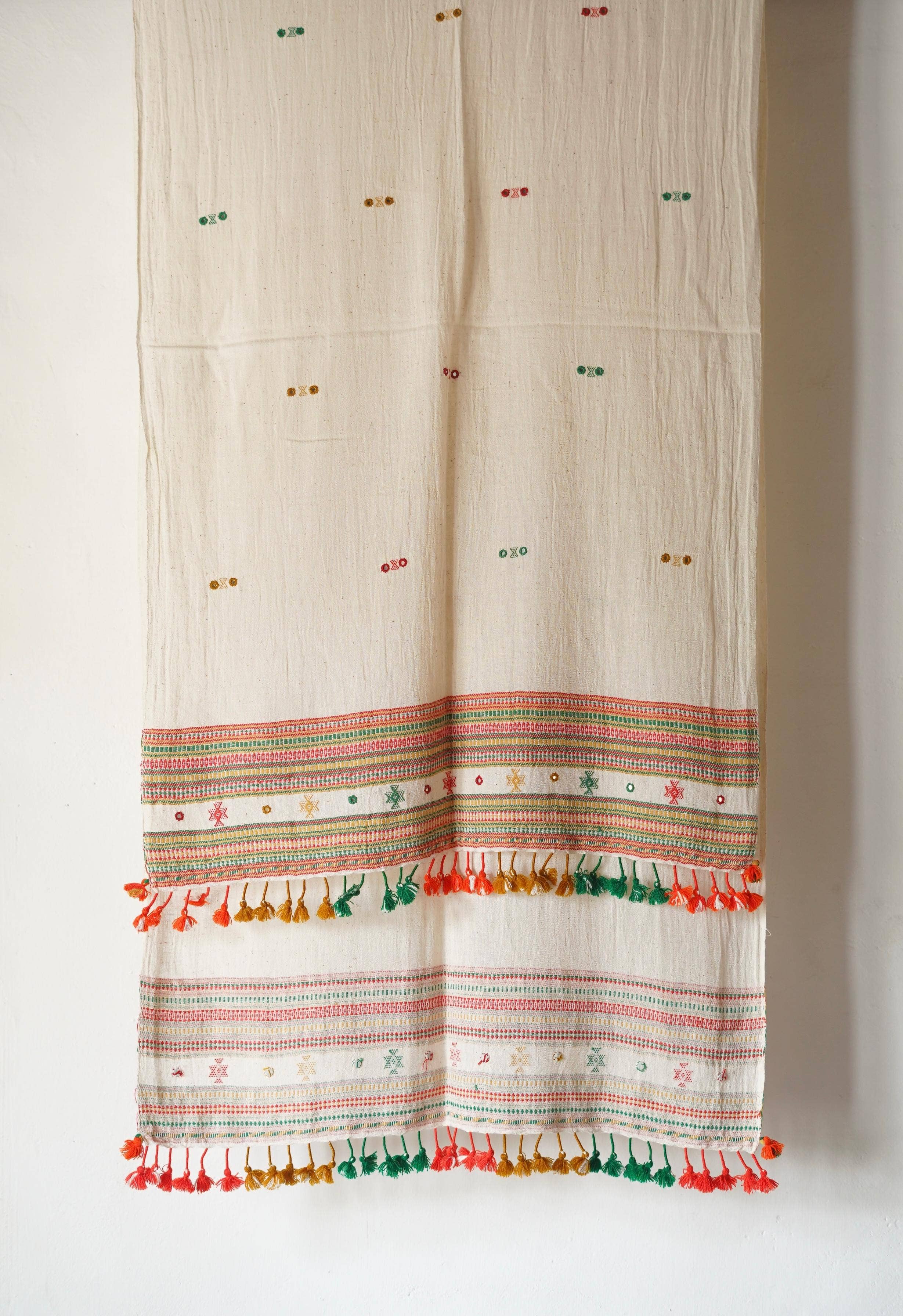 Annahmol - Wholesale Scarf - Unisex - Organic Indigenous Woven Cotton & Natural Dye Scarf54