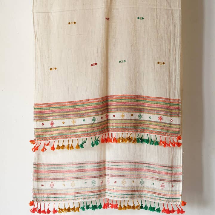 Annahmol - Wholesale Scarf - Unisex - Organic Indigenous Woven Cotton & Natural Dye Scarf54