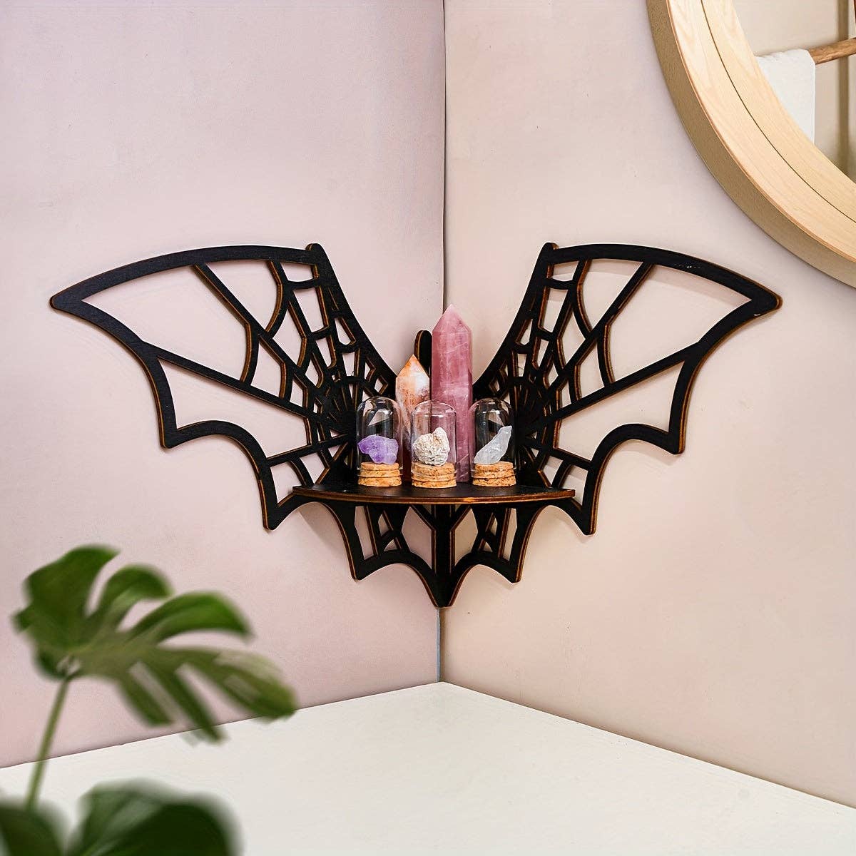 Buddha Ayurveda – wholesale Wall-mounted shelf – BatShaped Wall Holiday Decoration3