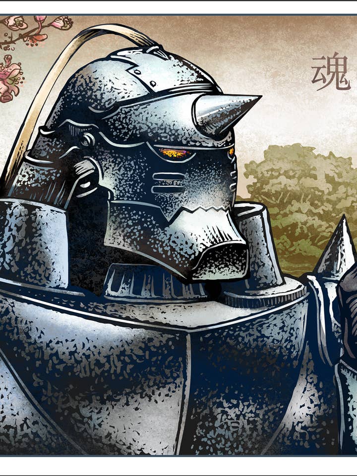 Steel Soul- 13" x 19" signed print for wholesale by ChetArt