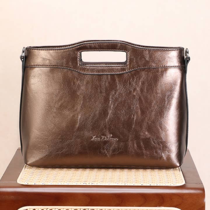 Sac à main zippé, bandoulière amovible et réglable pour la vente par INES DELAURE