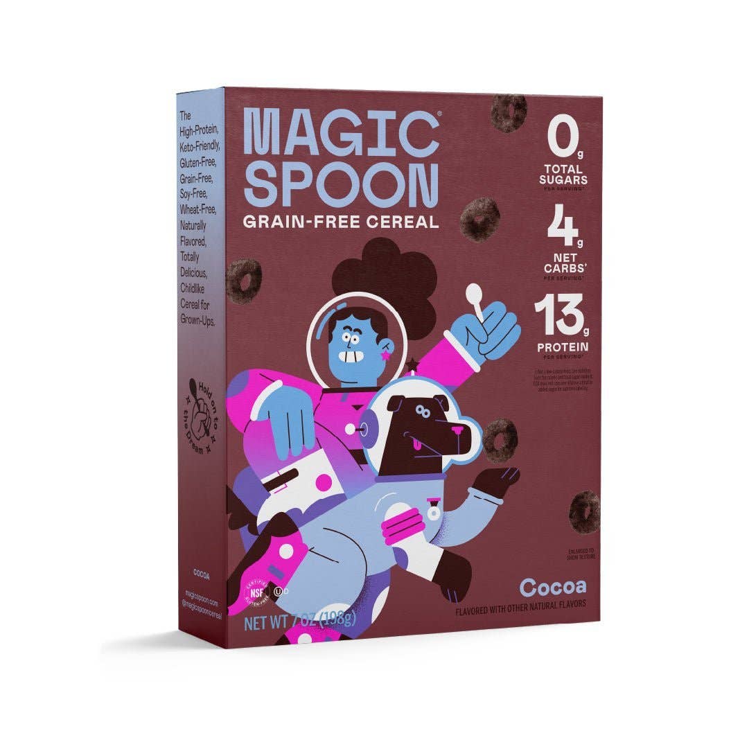 Magic Spoon - Wholesale Breakfast Cereal - Magic Spoon Cocoa High Protein Cereal (8 boxes)3
