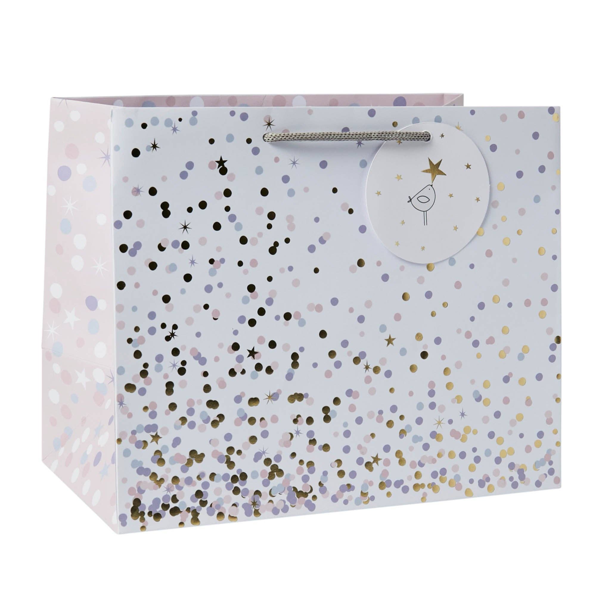 Belly Button Designs – wholesale Gift bag – Signature Confetti Tote Giftbag0