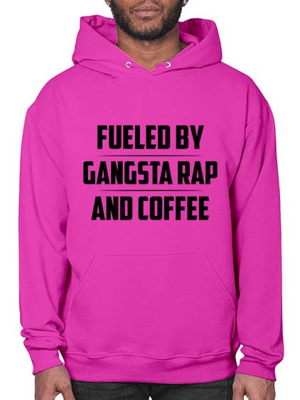 driven av gangsta-rap och kaffe 988# - kaffe- Hoodie för wholesale av tshirt unlimited