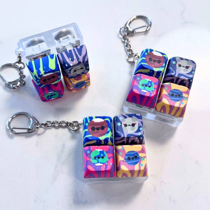 Buitenruimte Galaxy LED Fidget voor wholesale door The Frog Shop