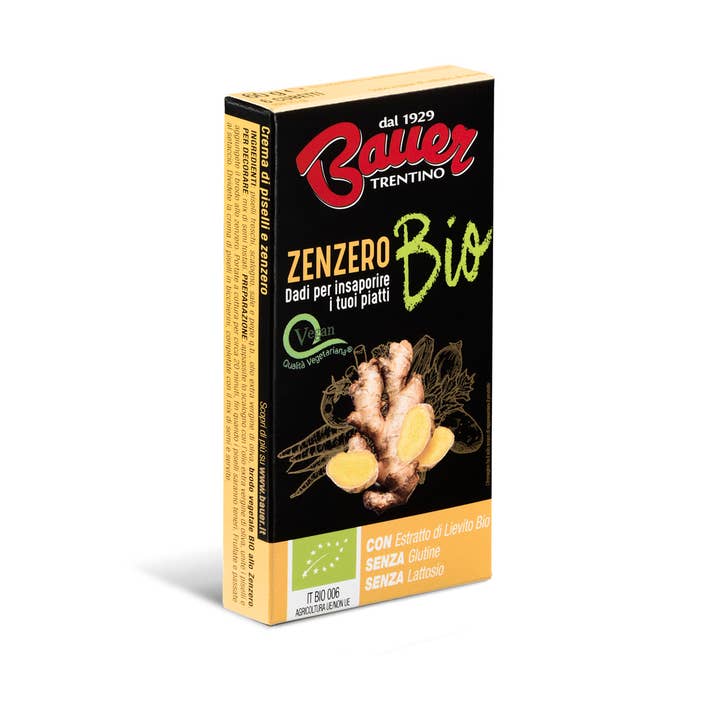 BIO VEGETABLE NUT WITH GINGER 60g for wholesale by BAUER SPA