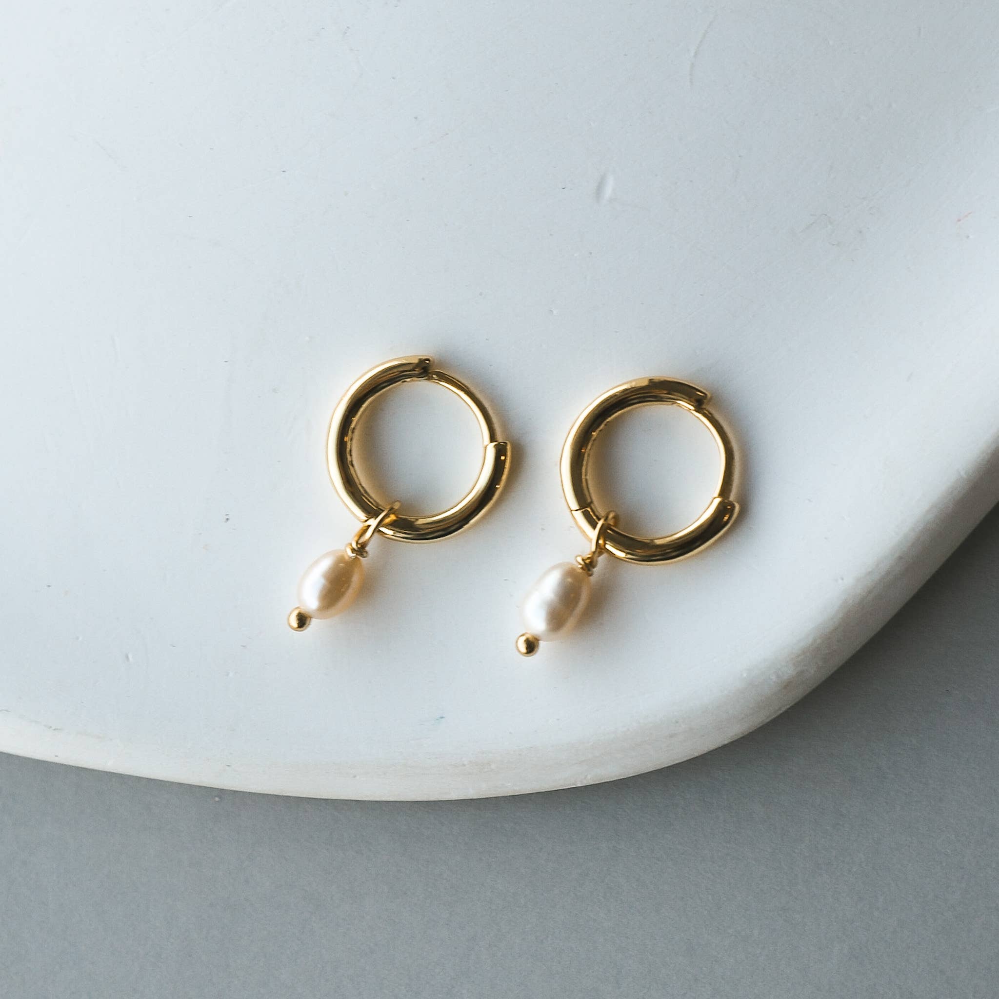 Horace Jewelry - Vente Créoles - Créoles Dolko en argent sterling plaqué or 18 carats2