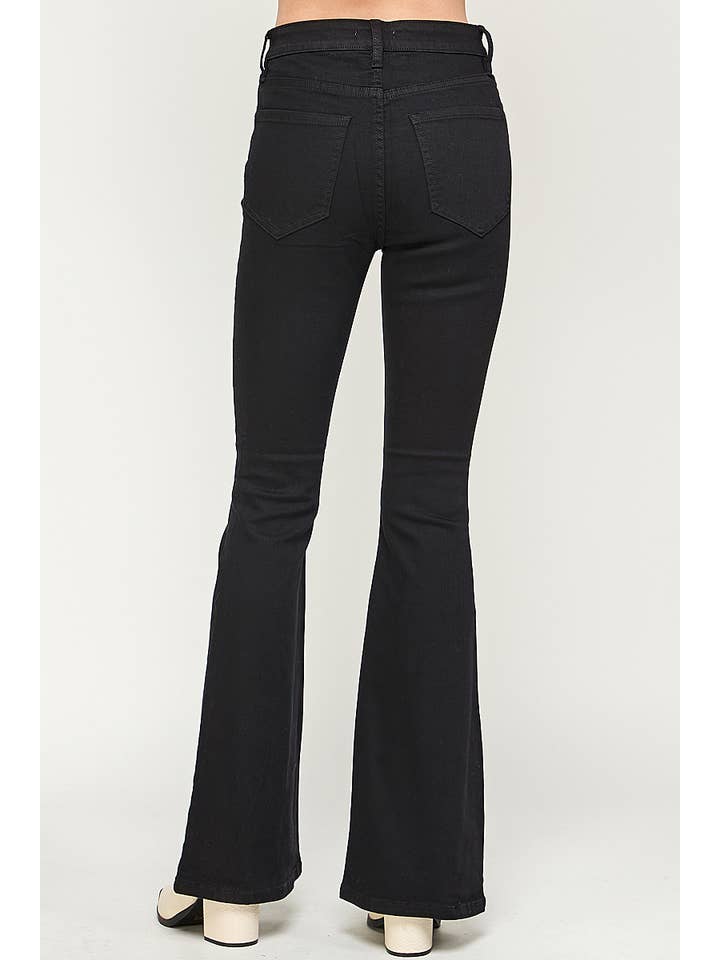 Branco I1320HF - Branco - Jeans Flare de Cintura Alta para venda a revendedores na Faire10