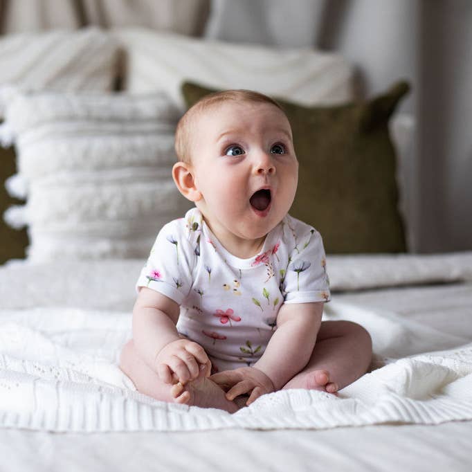 Fleur Organic Bodysuit for wholesale by Emotion & Kids