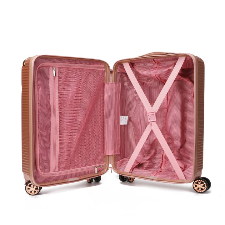 MKF Collection - Wholesale Luggage - MKF Collection Tulum 2-piece carry-on luggage set by Mia K.7