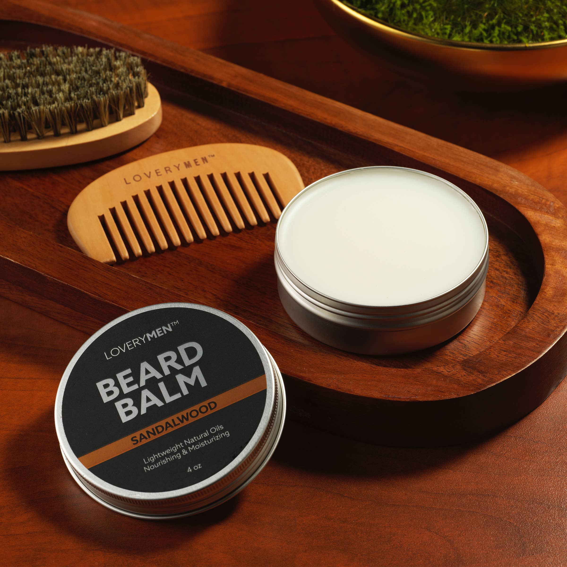 Lovery - Vente Soins pour barbe - Coffret cadeau de baume à barbe LOVERYMEN 4 pièces - Cadeau de toilettage premium6