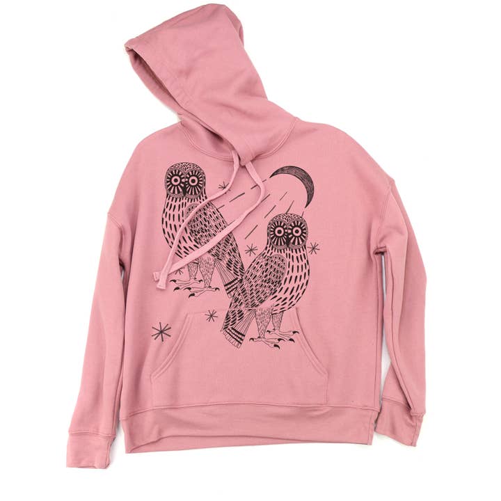Supermaggie @ Faire - Wholesale Hoodie - Women's - Owls Darlene Fleece Hoodie3