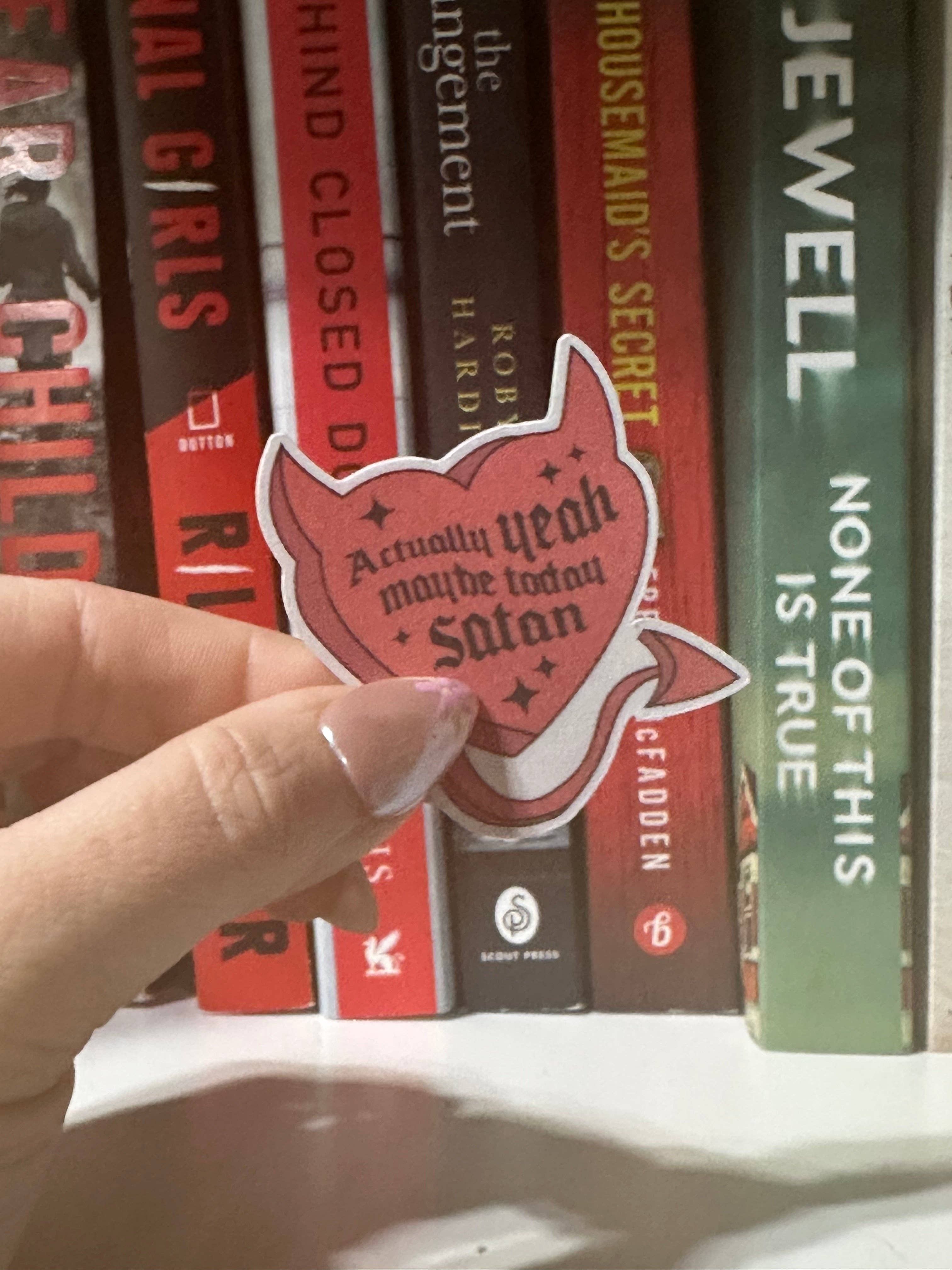 Brinnvill Books - Wholesale Sticker - Actually yeah sticker0