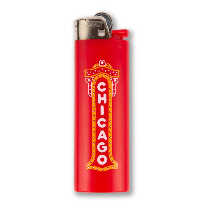 Chicago Theatre Sign Lighter for wholesale by Transit Tees