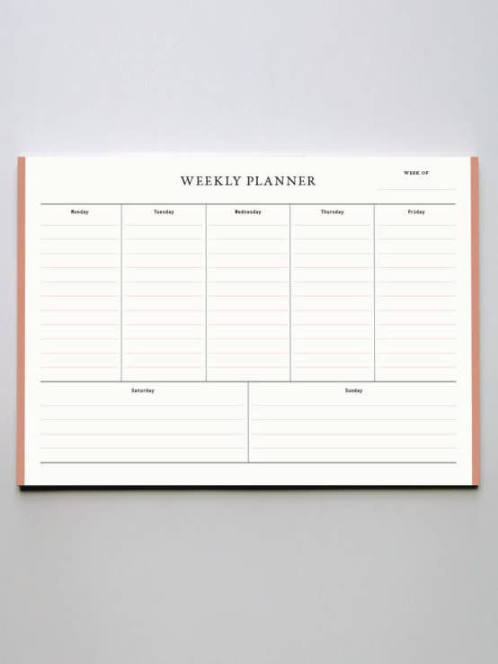 Klassisk veckoplanerare för wholesale av Haferkorn & Sauerbrey