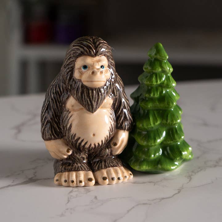 Pacific Trading - Vente Ensembles salière et poivrière - Ensemble de salières et poivrières en céramique Bigfoot7