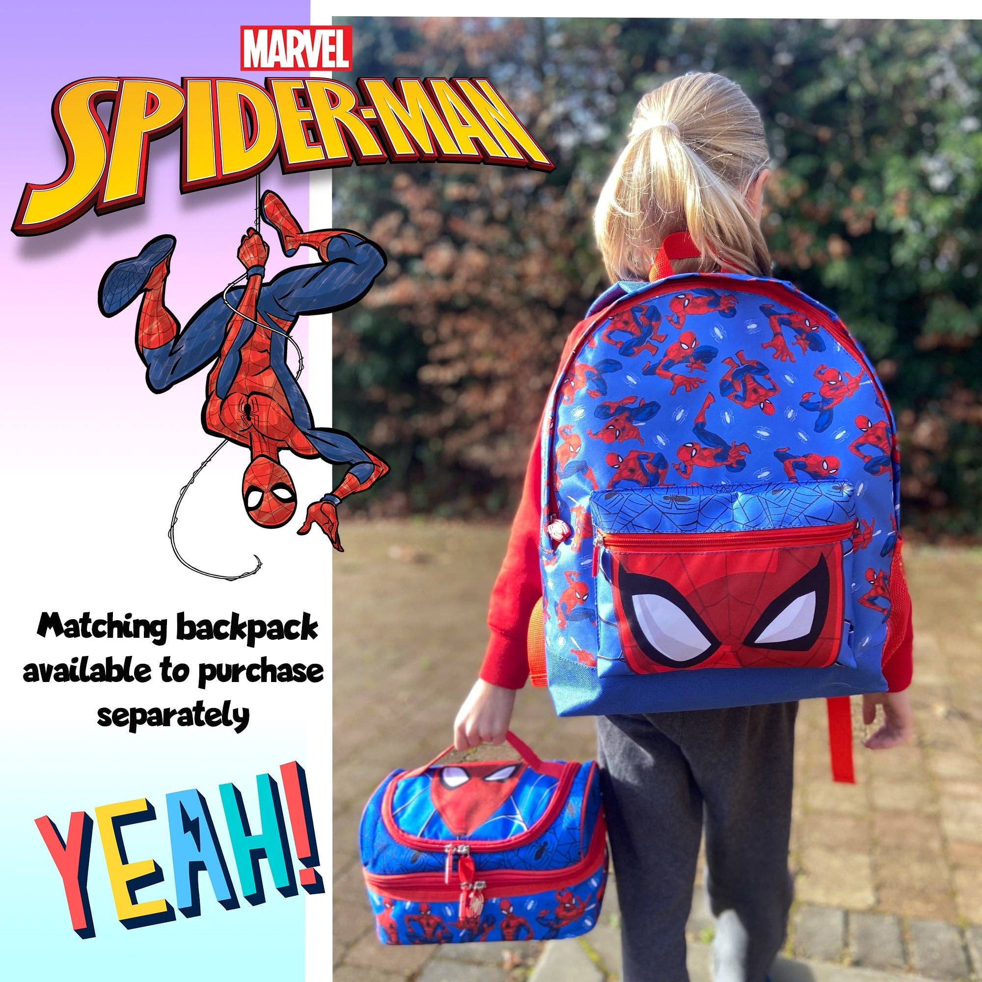 Fringoo Group Ltd - Wholesale Lunch Bag/Box - Kids - Spiderman Multi Lunch Bag6
