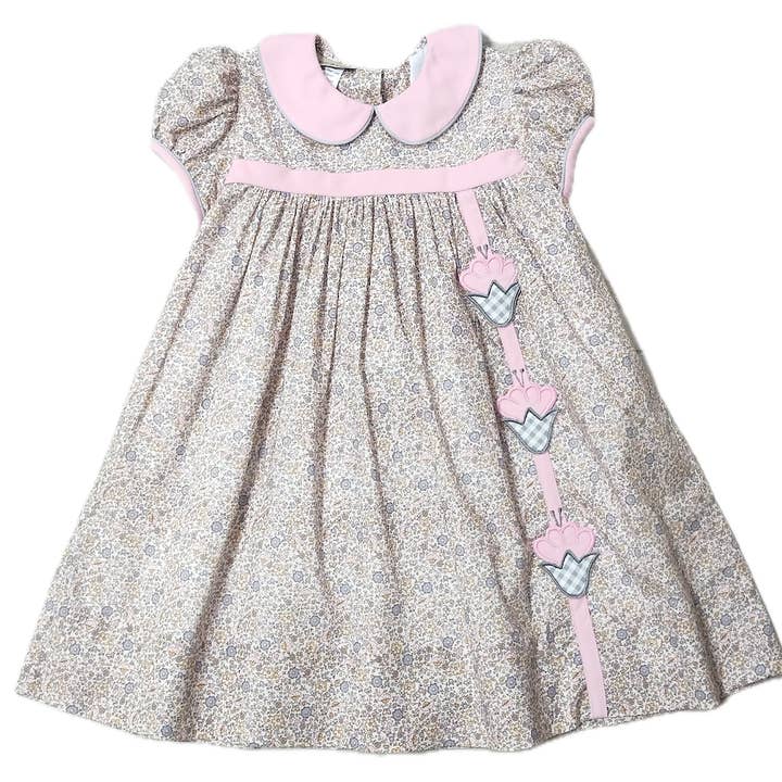 Girl's "Winter Meadows" Float Dress for wholesale by Marco and Lizzy