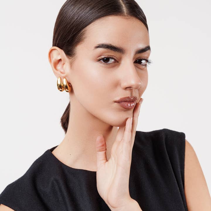 MINA MINA - Wholesale Dangle Earrings - OVAL EARRINGS IN 925 SILVER2