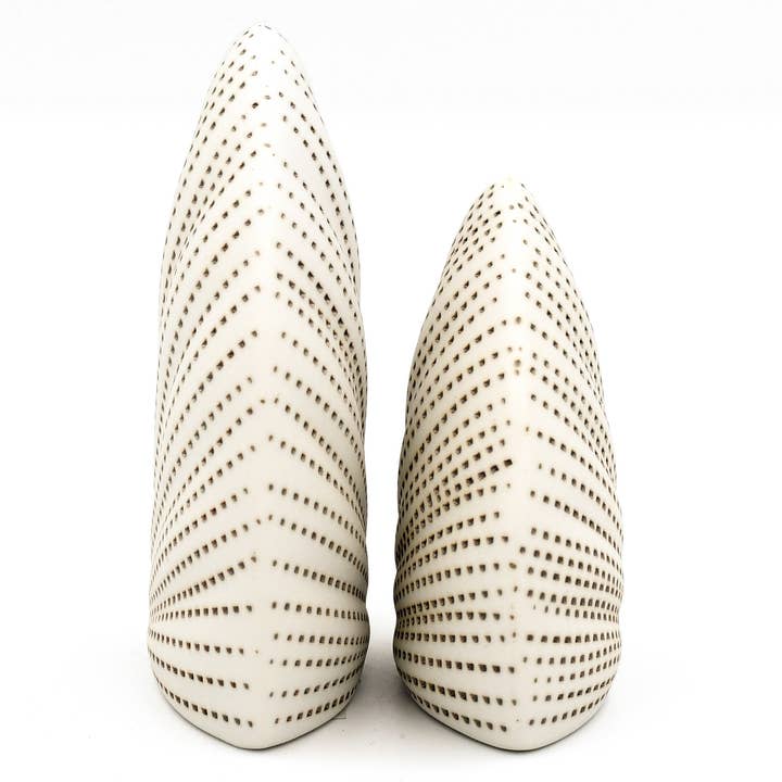 Art Floral Trading LLC - Vendita all'ingrosso Set sale e pepe - Set di macinini per sale e pepe in porcellana artigianale SP056W23 ADA4