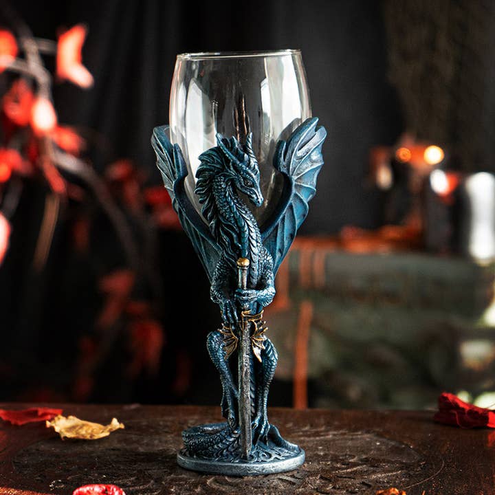Dragon Blade Goblet for wholesale by Pacific Trading