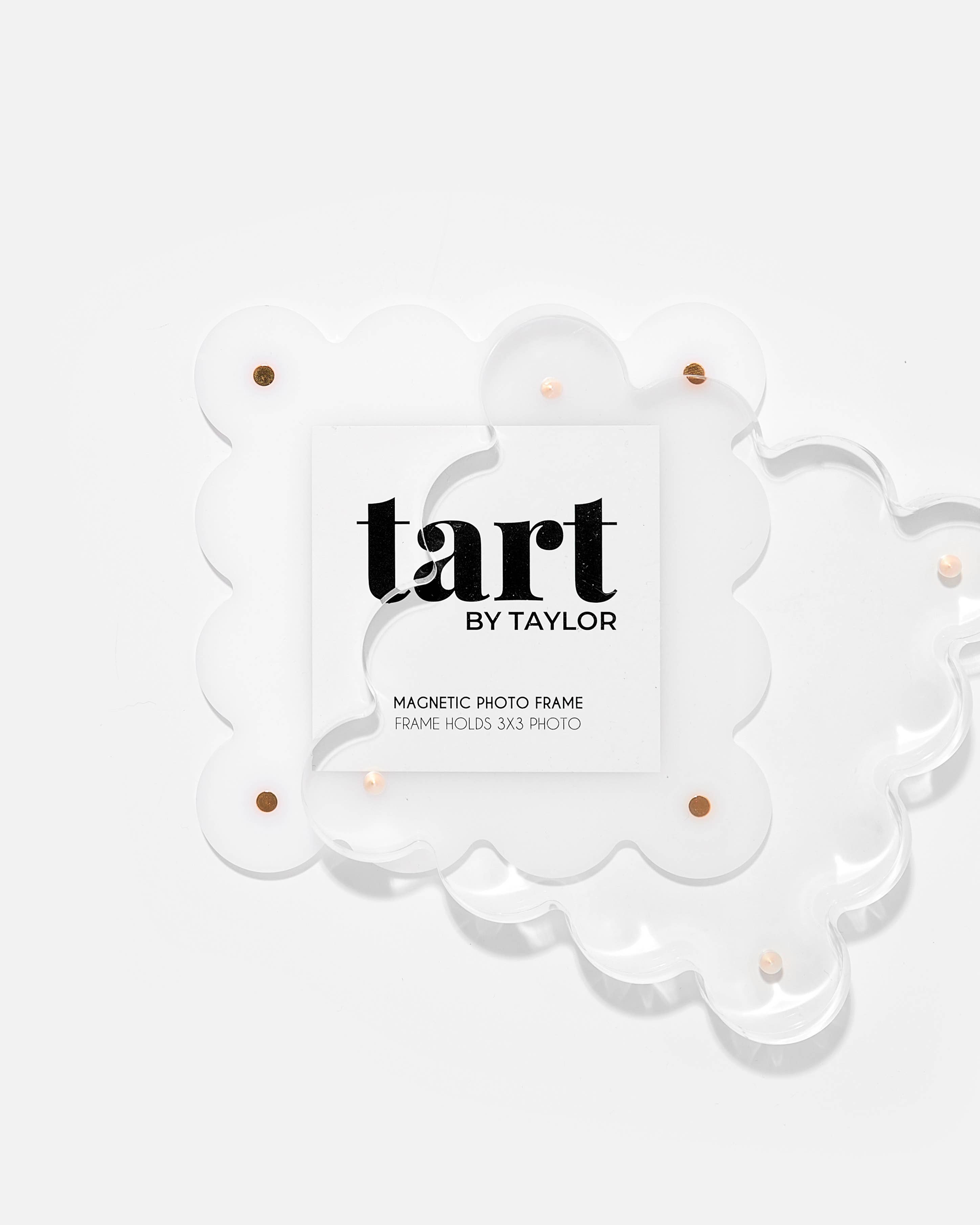 Tart By Taylor - Wholesale Picture Frame - White Mini Acrylic Picture Frame1