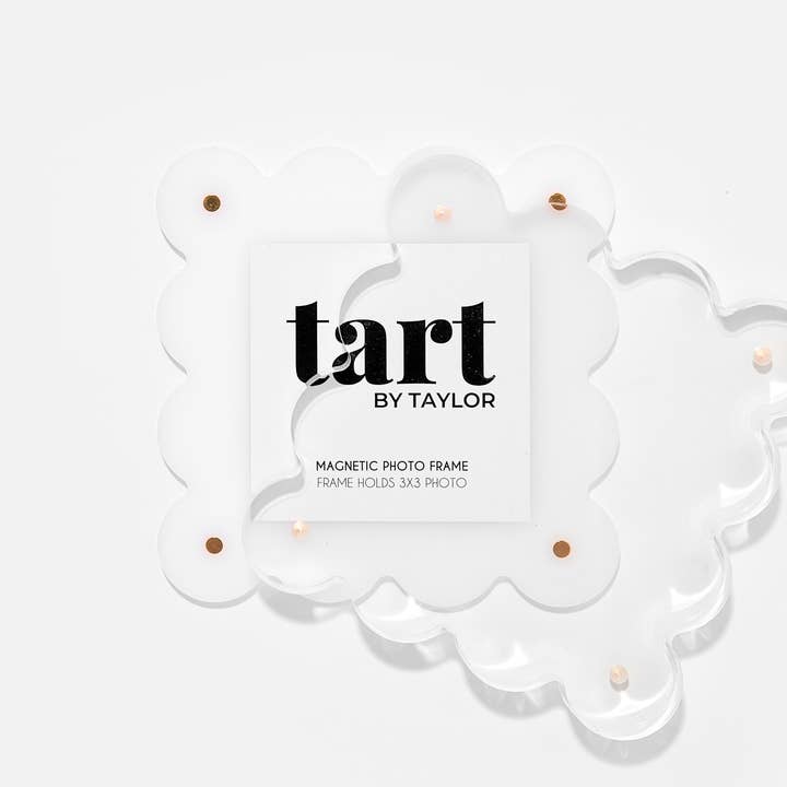 Tart By Taylor - Wholesale Picture Frame - White Mini Acrylic Picture Frame1