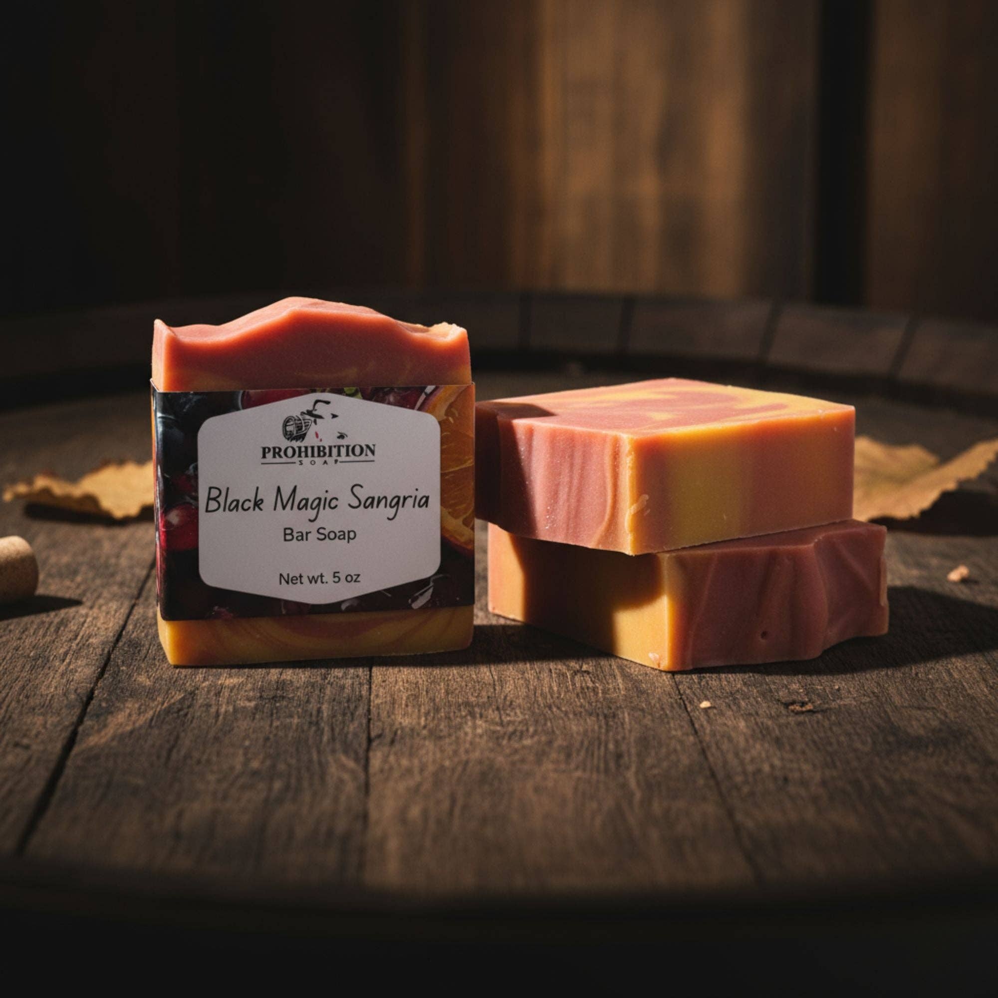 Prohibition Soap - Wholesale Bar Soap - Black Magic Sangria6