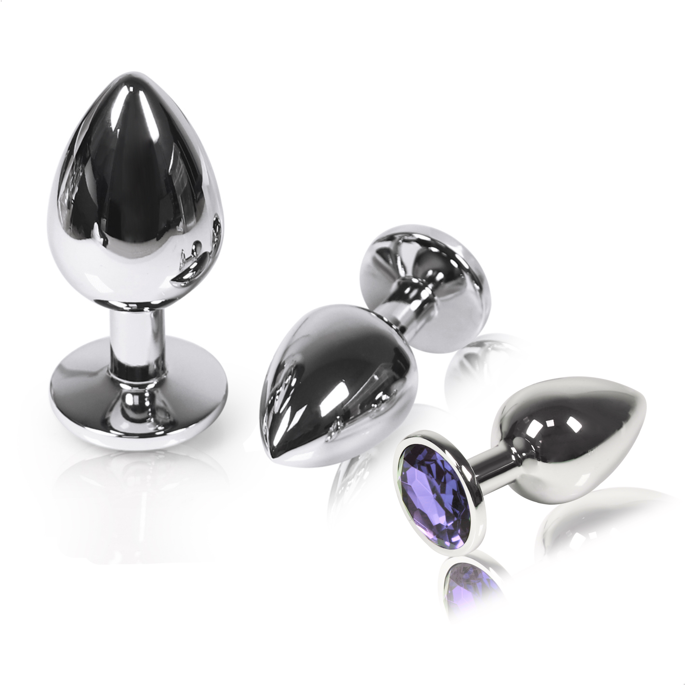 ohyes - Wholesale Sex Toy - Metal Anal & Butt Plug set28