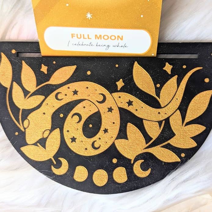 Goddess Provisions - Wholesale Tarot cards - Cosmic Serpent Tarot Oracle Card Stand Display Holder Snake4