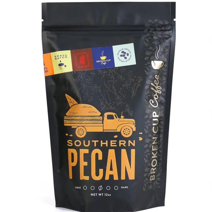 Broken Cup Coffee - Wholesale Ground Coffee - Southern Pecan coffee