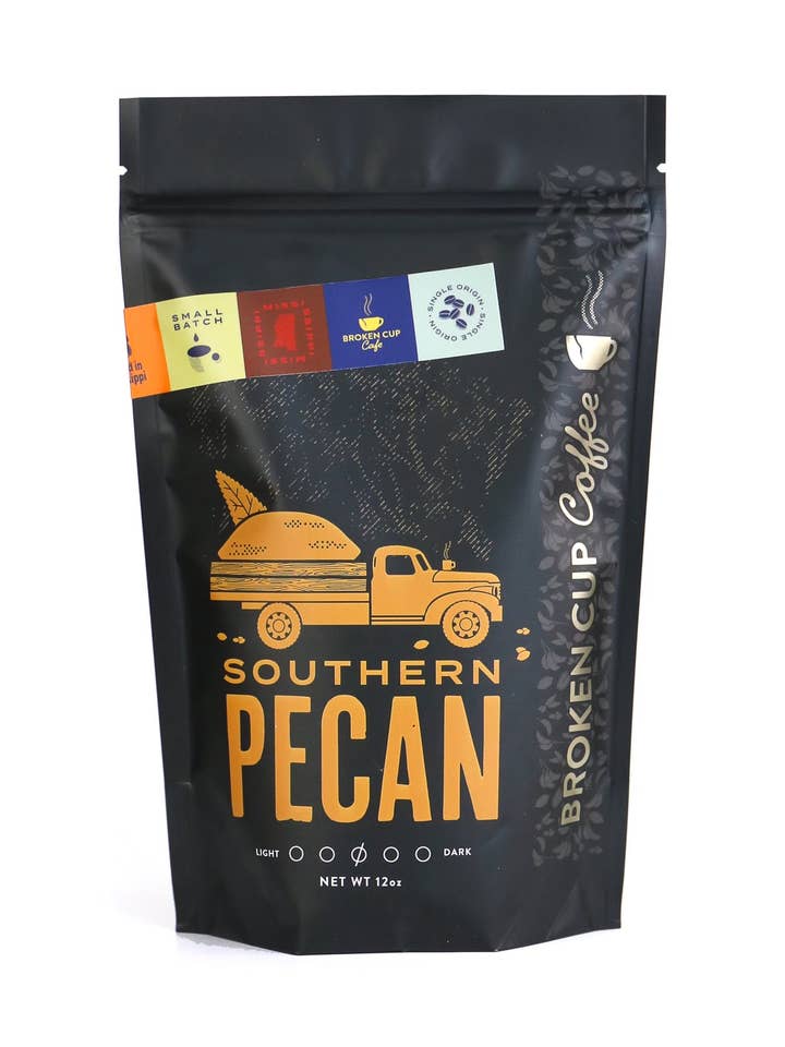 Southern Pecan-koffie voor wholesale door Broken Cup Coffee