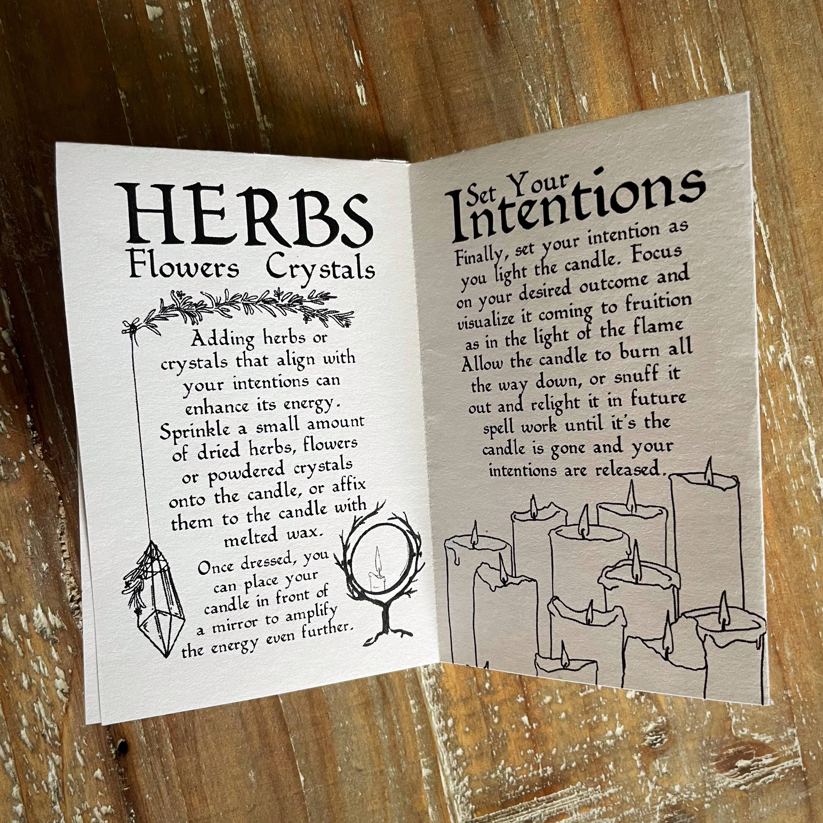 Witch Rich – Ficção contemporânea e literária por atacado – Velas de vestir para Ritual Work Pocket Zine3