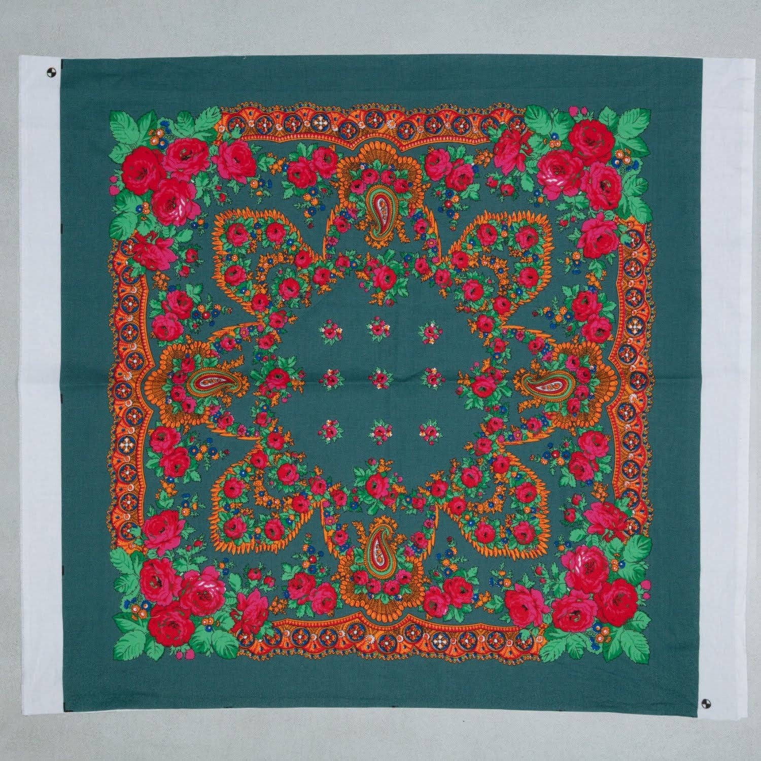 Folclore Crafts - Wholesale Scarf - Women's - Portuguese folk cotton fabric for shawls0