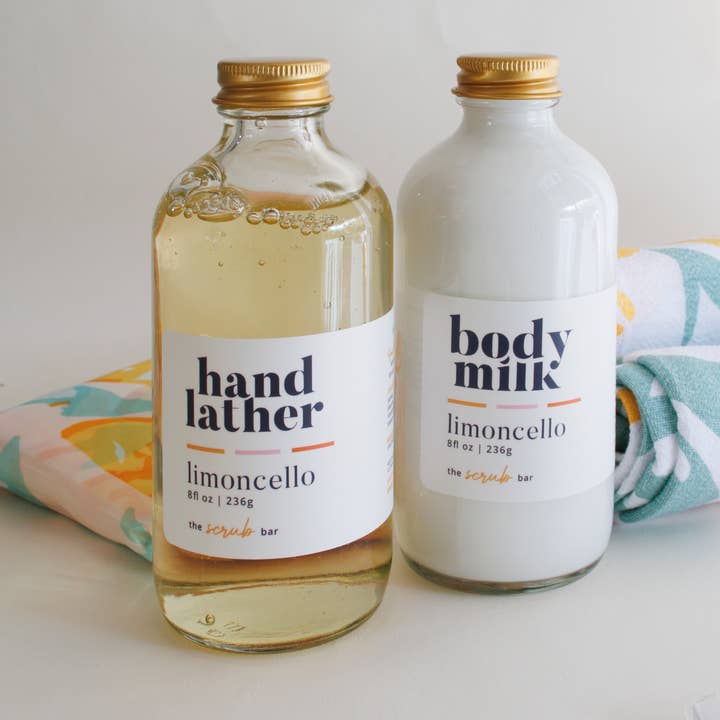 The Scrub Bar - Wholesale Hand & Body Lotion - Limoncello Body Milk | Lemon Scented Body Lotion 2