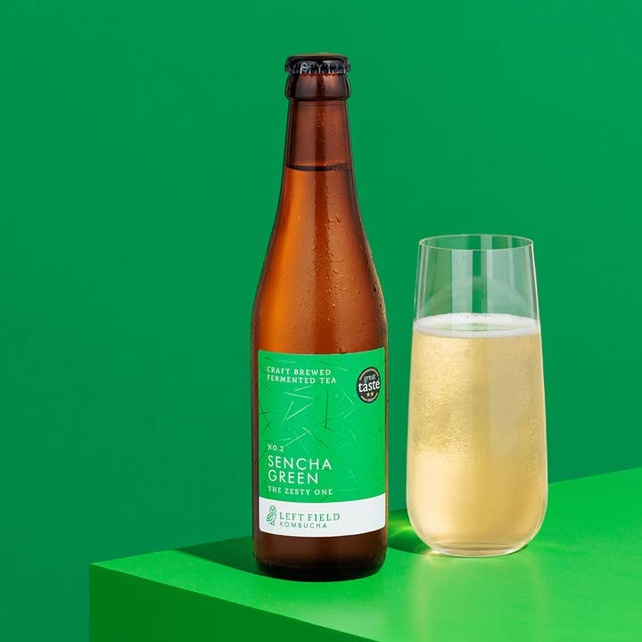 No.2 Sencha Groene kombuchathee voor wholesale door Left Field Kombucha