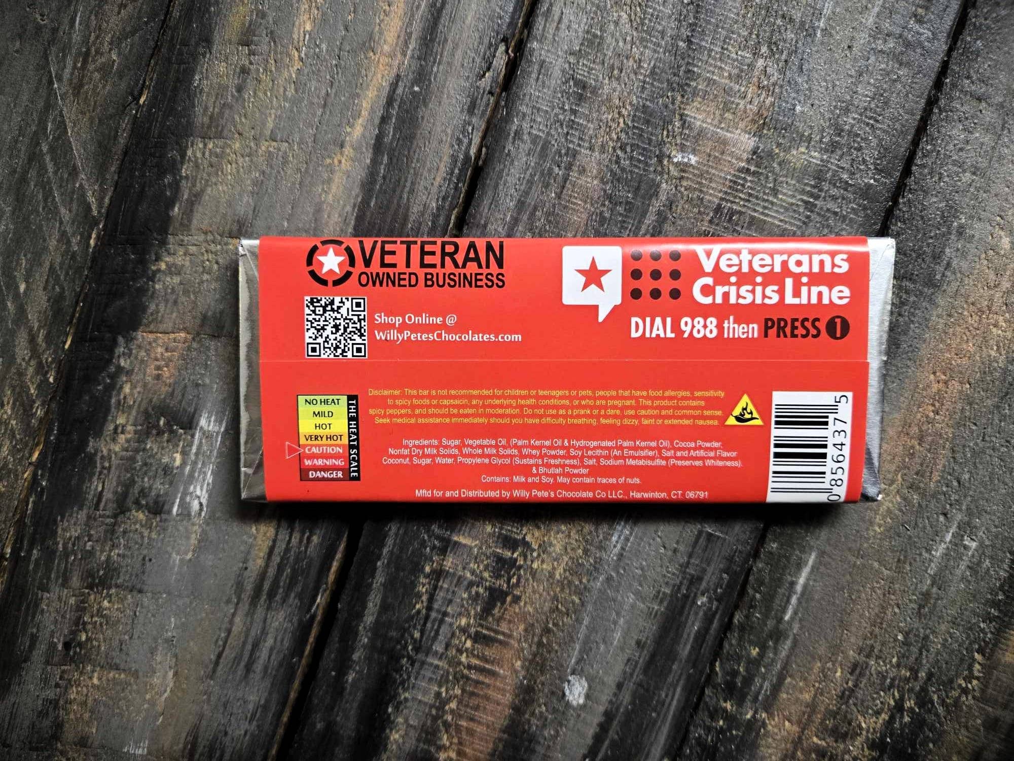 Willy Petes Chocolate Co - Wholesale Chocolate Bar - Mounds of Despair Chocolate Bar1