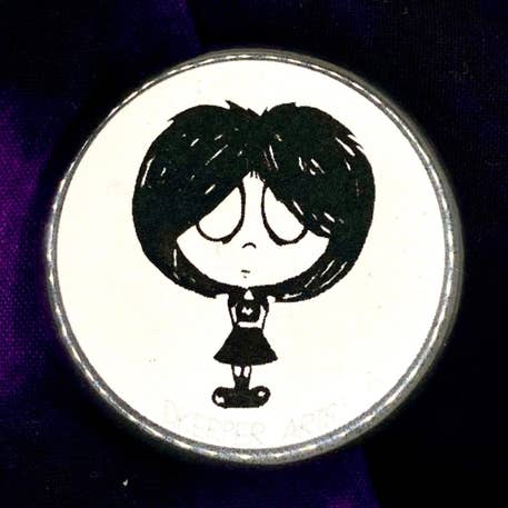 D. Kerper Arts - Wholesale Lapel Pin/Button - Buttons - Porcelain Doll2