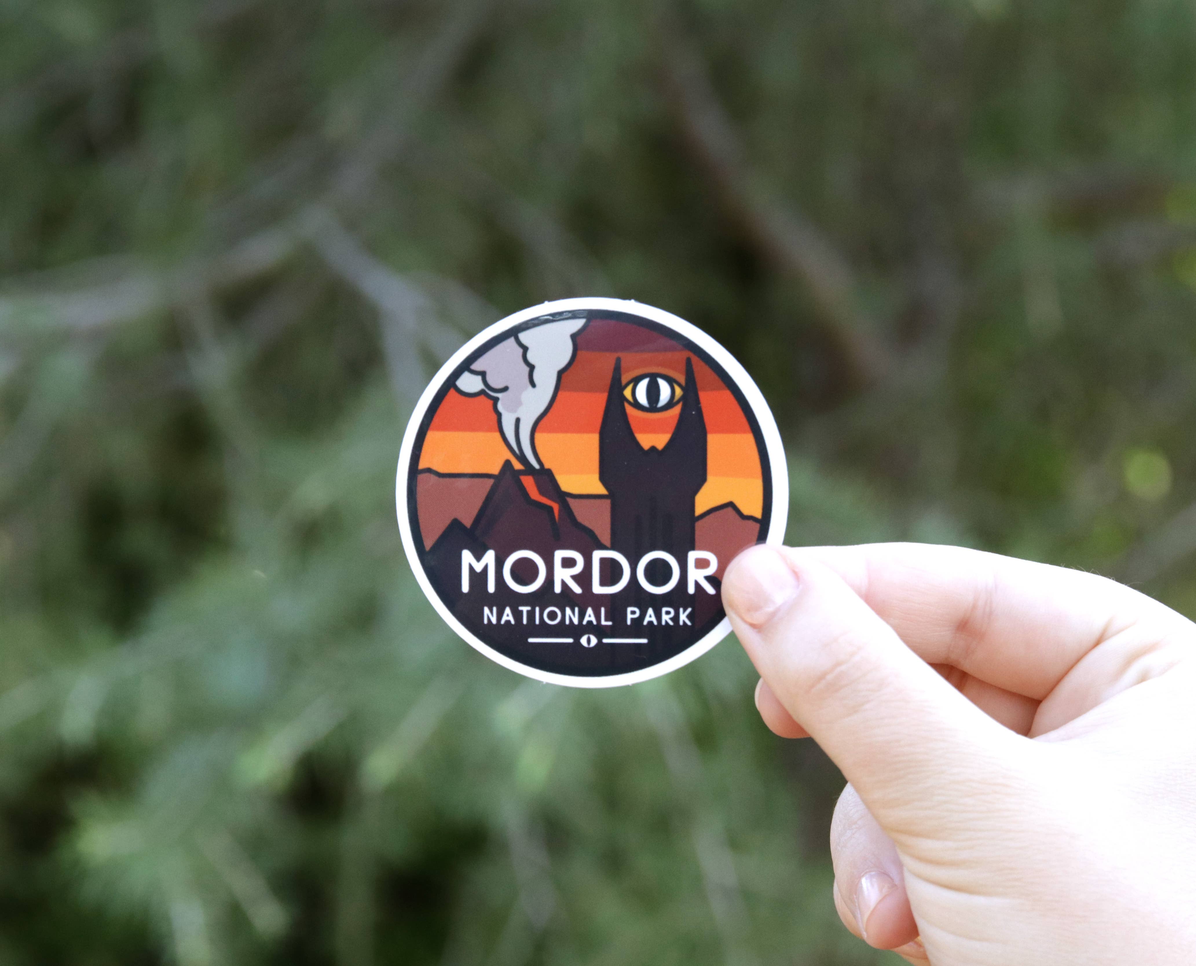 Squatchy - Wholesale Sticker - Middle Earth National Parks Stickers3