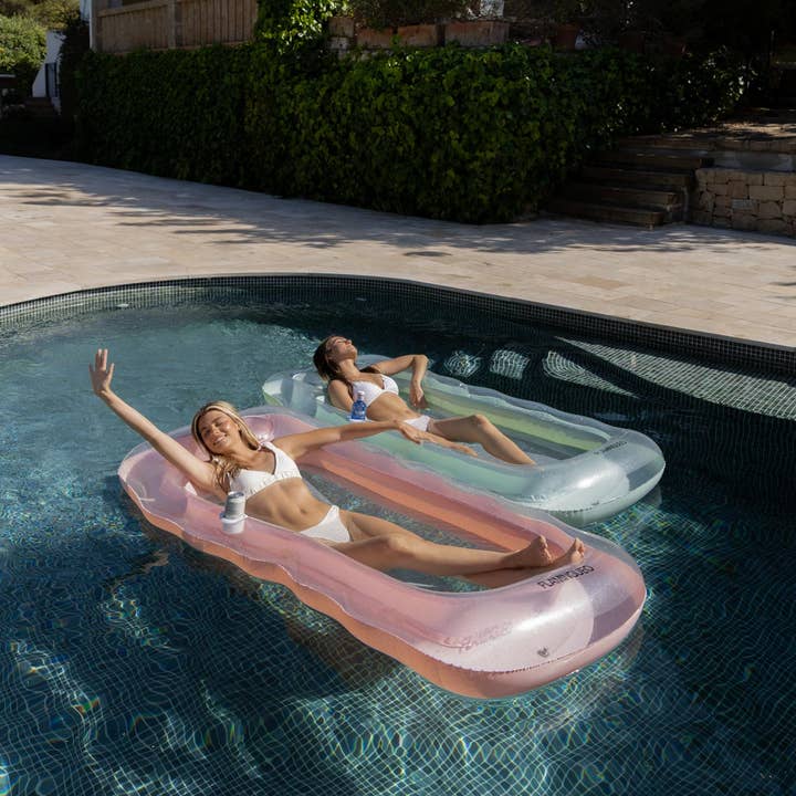 Flamingueo – wholesale Beach accessories – Wavy pink grid float17
