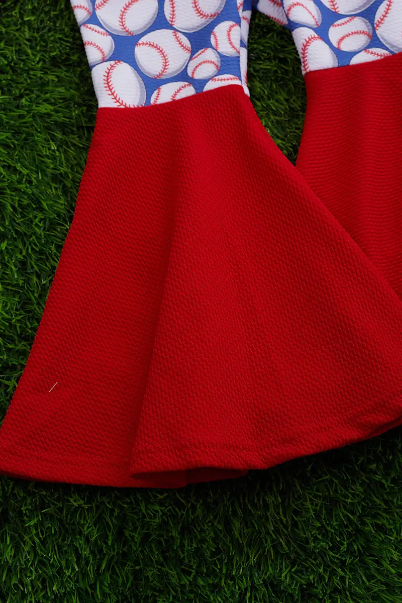 Kids Charm Online - Wholesale Top & Pant Set - Kids - Baseball 2 piece set. OFG55153008 sol2