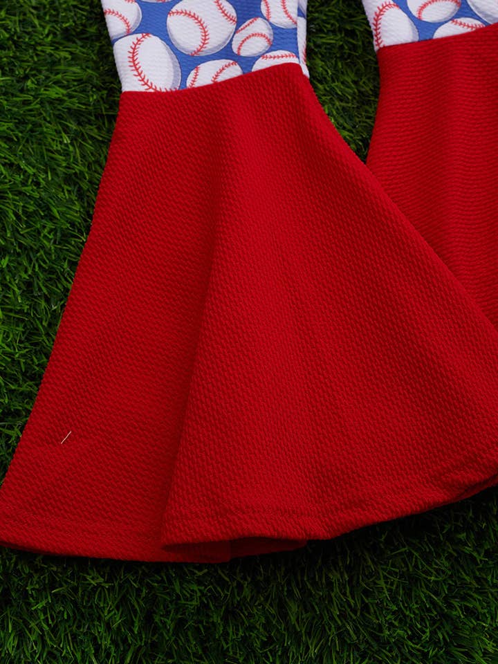 Kids Charm Online - Wholesale Top & Pant Set - Kids - Baseball 2 piece set. OFG55153008 sol2